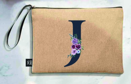 Bolso de mano letra j - regalos de boda